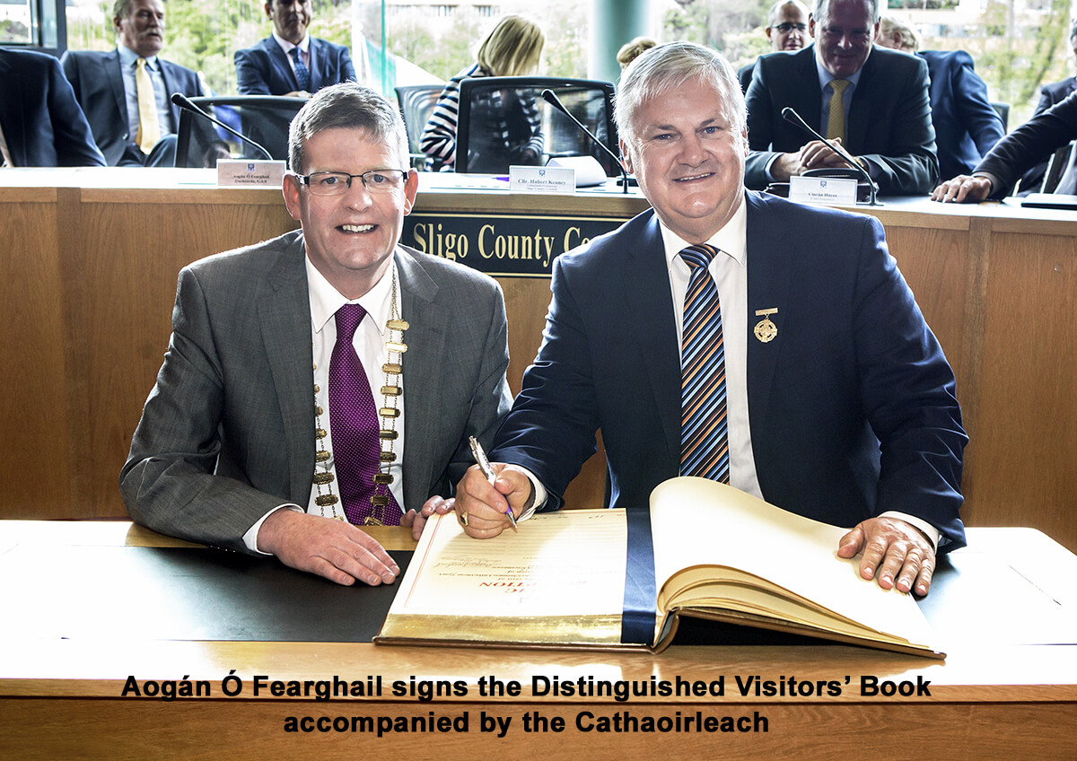 Council Honours GAA President Photo 1